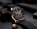 Sports Men's Leather Waterproof Date Display Casual Analog Luxury Watches Unique Design Perfect Gift - SJB-DIAMOND ELITES