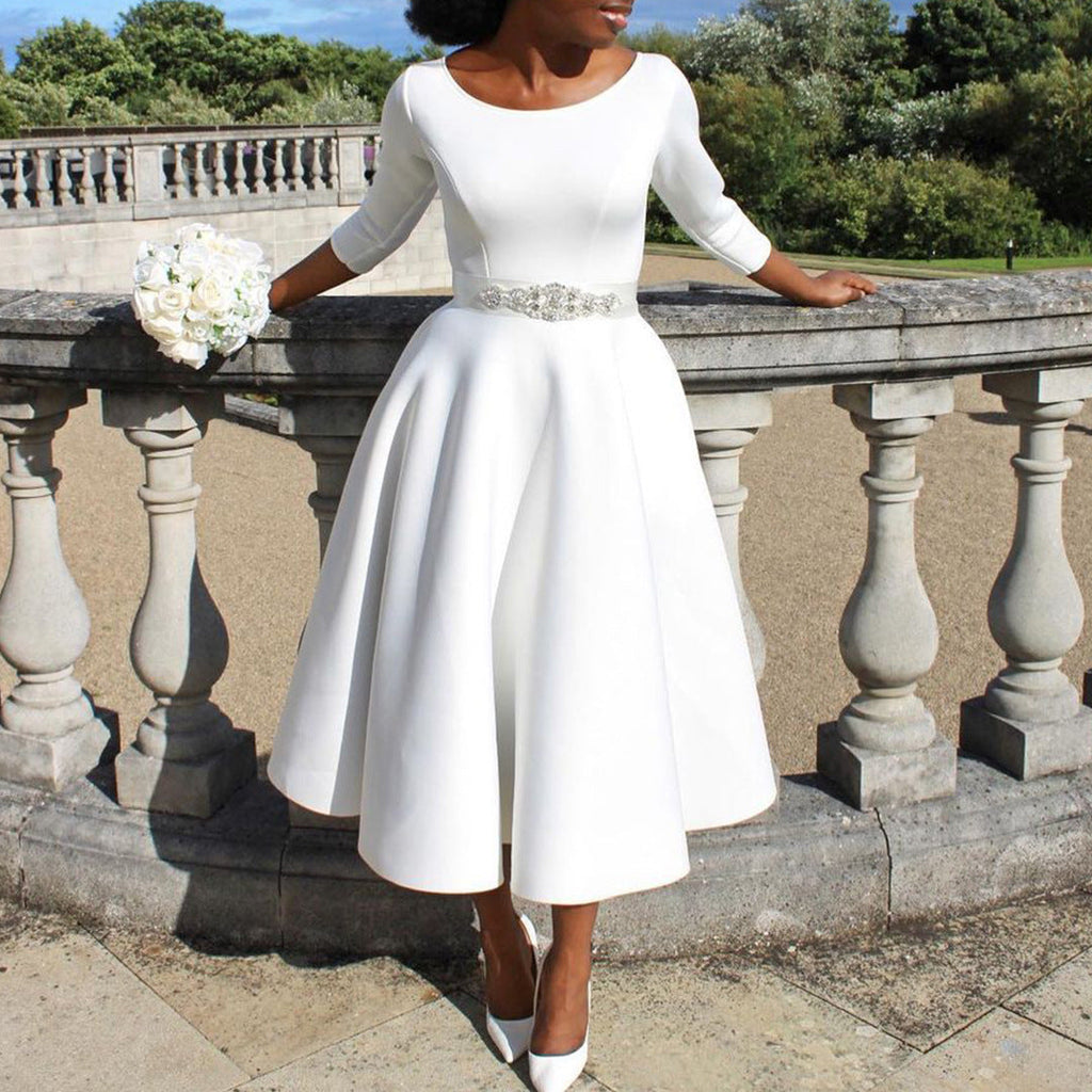 Fashion Women's Wear Large Swing Dress Pi-Mart