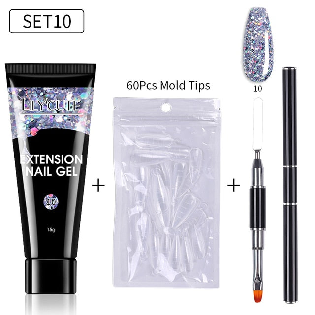 Extension Gel Set - SJB-DIAMOND ELITES