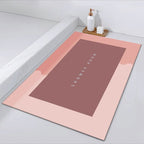 Quick Drying Absorbent Bathroom Mat Pi-Mart