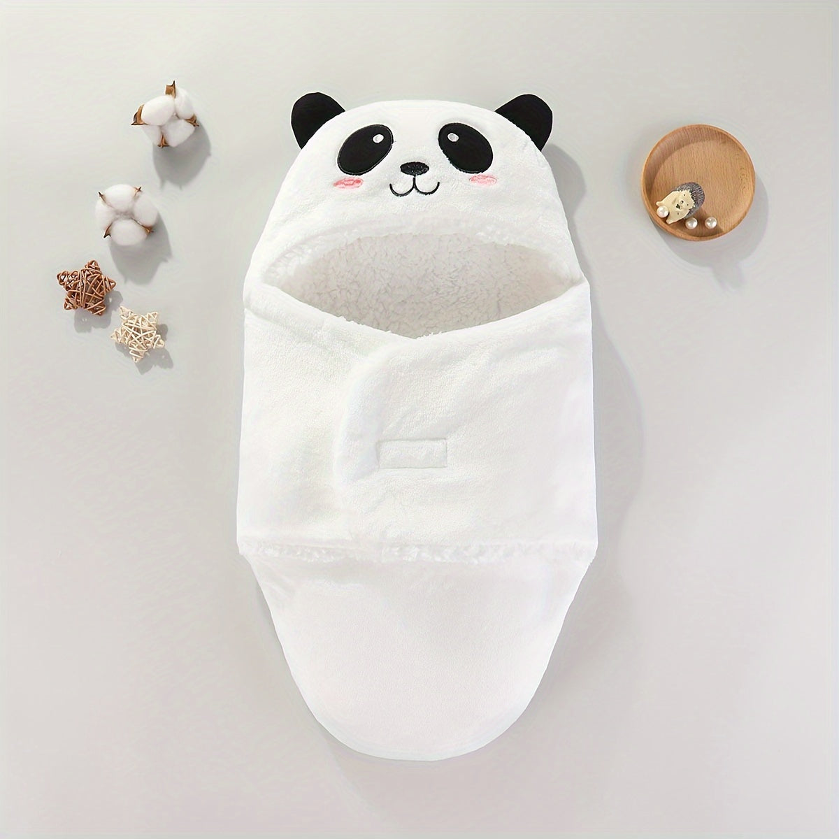 Cute Wrap, Flannel Thickened Soft Swaddling Blanket, Soft Sleeping Bag, Great Christmas Halloween Thanksgiving Day Gift, New Year's Gift, Valentine's Day Gift Lootquake LLC
