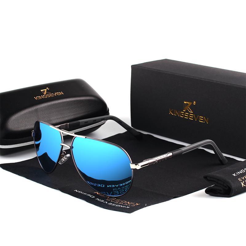 Summer Luxury  Aluminum Magnesium Men's  Retro Aviation Popular Sunglasses Polarized Men Mirror Glasses oculos  Eyewear Accessories For Men - SJB-DIAMOND ELITES