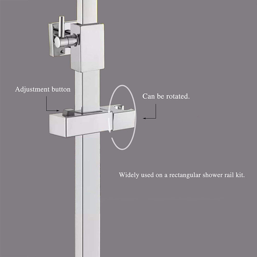 Button Shower Head Lifting Seat Sprinkler Bracket Bathroom Accessories Pi-Mart
