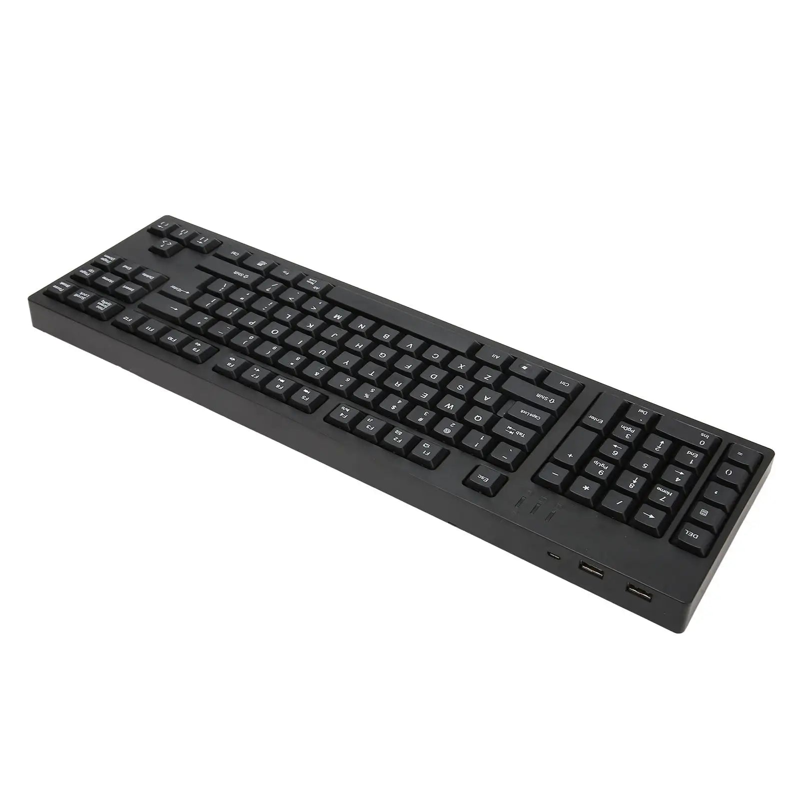 Left Handed Keyboard 109 Keys Micro USB Ergonomic Layout Plug and Play Office Keyboard for Business Accounting Designer - SJB-DIAMOND ELITES