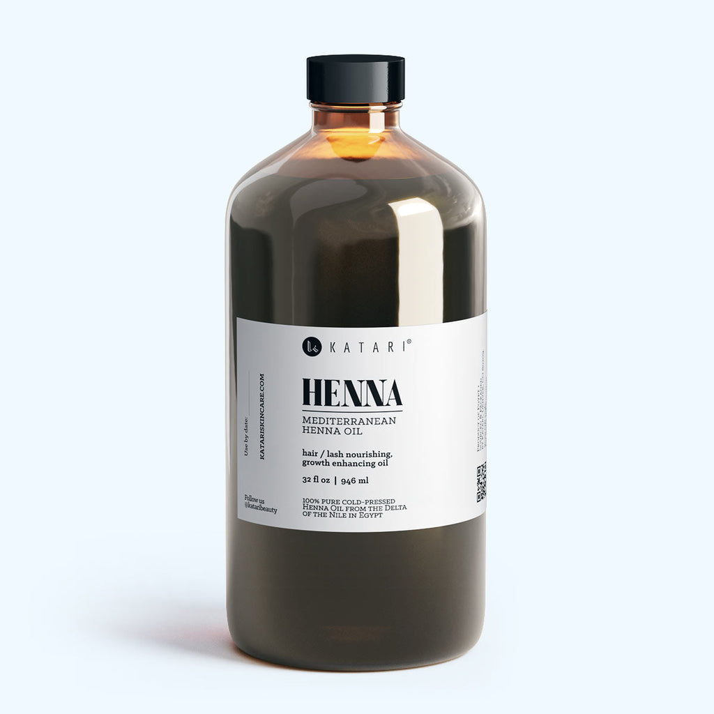 Henna Oil for Dry Hair & Scalp Katari Beauty