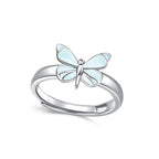 New Blue Color Luminous Smart Ring Pi-Mart