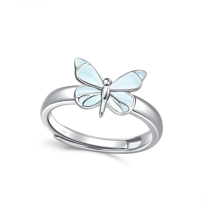 New Blue Color Luminous Smart Ring Pi-Mart