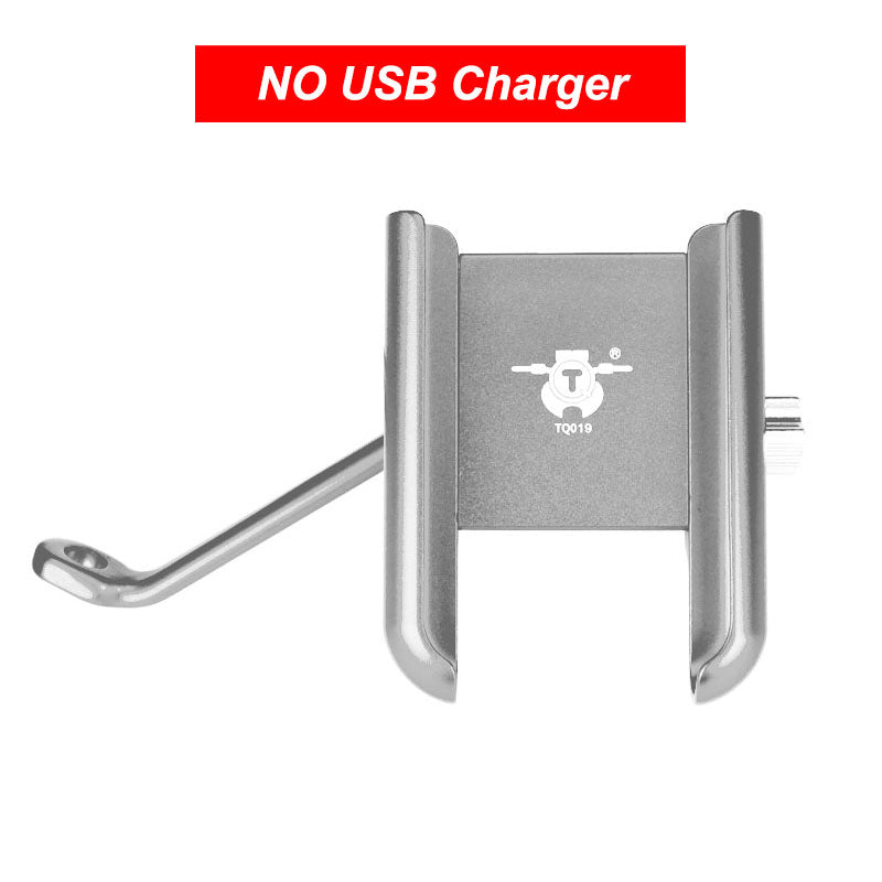 Aluminum alloy motorcycle cell phone stand Pi-Mart