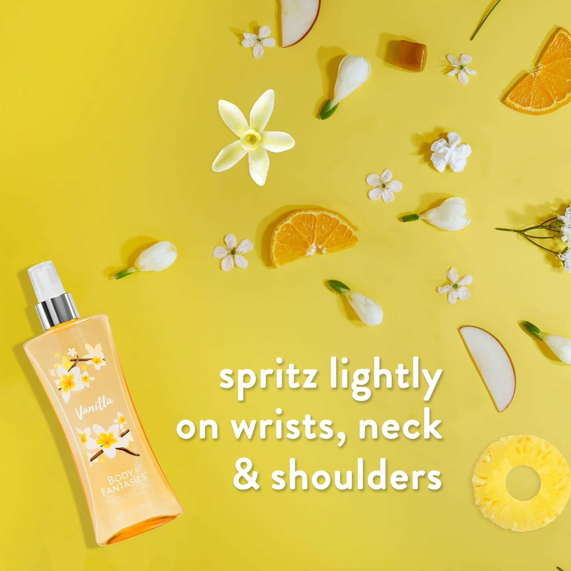 Body Fantasies Signature Fragrance Body Spray, Vanilla, 8 fl oz EasyOptionXY LLC