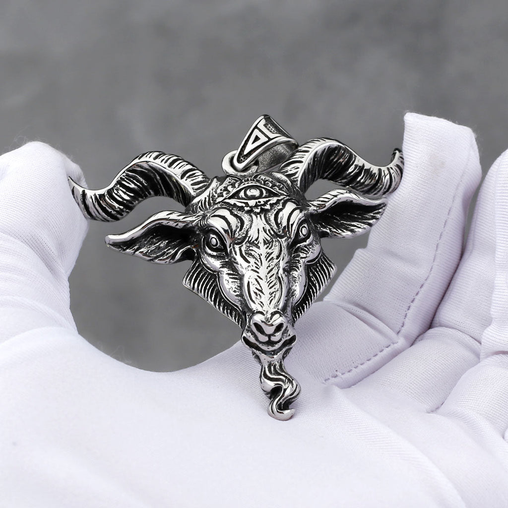 Stainless Steel Viking Necklace Pi-Mart