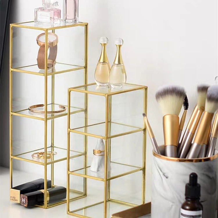 Glass makeup brush storage bucket Pi-Mart