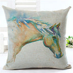Horse pattern pillow pillowcase Lootquake LLC