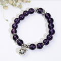 Natural opal beads bracelets crystal fashion women bracelet vintage stainless steel braceletes for women Pi-Mart
