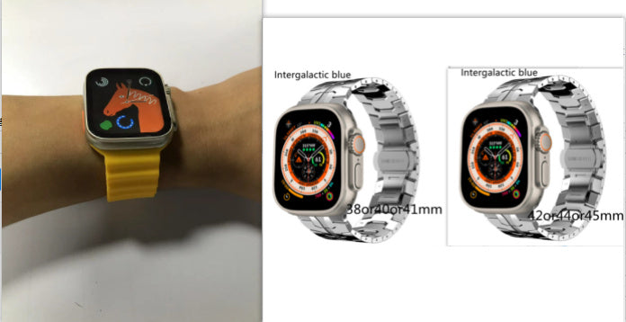 S8 Smartwatch 2.08 Inches For Android Blood Pressure Multifunction Pi-Mart
