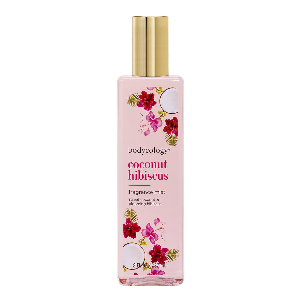 Bodycology Fragrance Body Mist, Coconut Hibiscus, 8 fl oz EasyOptionXY LLC