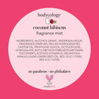 Bodycology Fragrance Body Mist, Coconut Hibiscus, 8 fl oz EasyOptionXY LLC