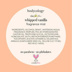 Bodycology Fragrance Body Mist, Whipped Vanilla, 8 fl oz EasyOptionXY LLC