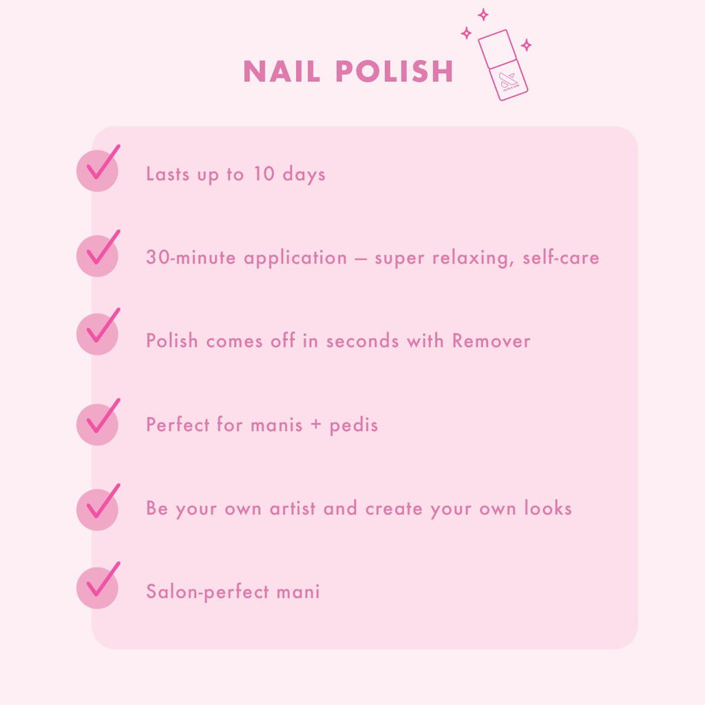 Olive & June Long Lasting Nail Polish, LD, Pink, 0.46 fl oz EasyOptionXY LLC