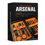 Wild Willies Arsenal Manicure and Pedicure Set, Men's Grooming Kit, Black, 10 Pieces EasyOptionXY LLC
