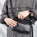 Fashion small crossbody bag men, simple breast bag, chest bag, chest purse, fanny pack, fanny pack crossbody