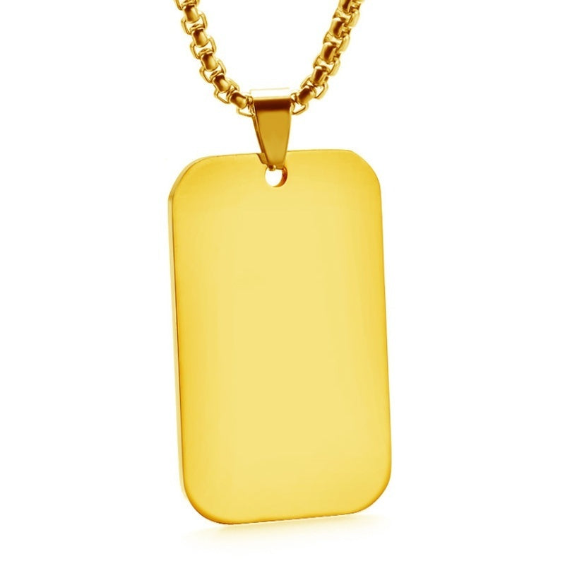 Classic Military Necklace - SJB-DIAMOND ELITES