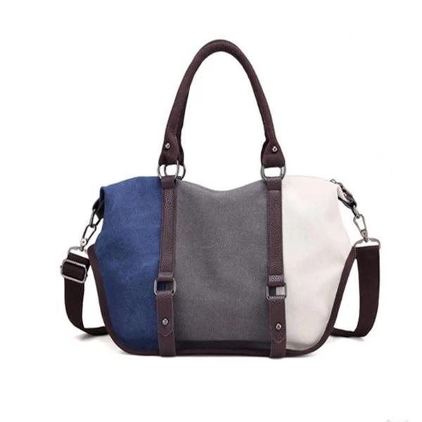 Canvas handbag Pi-Mart