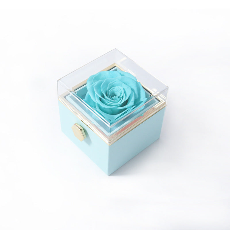 Acrylic Ring Box Valentine's Day Proposal Confession Pi-Mart