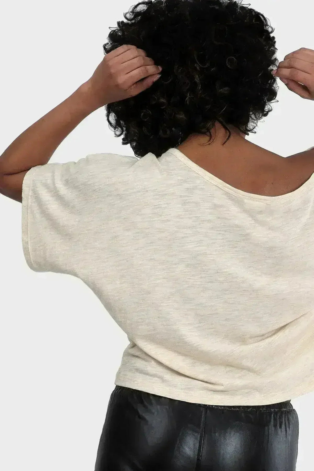 Organic Cotton Crop Top | Bamboo Rayon Blend | NYC Made - SJB-DIAMOND ELITES