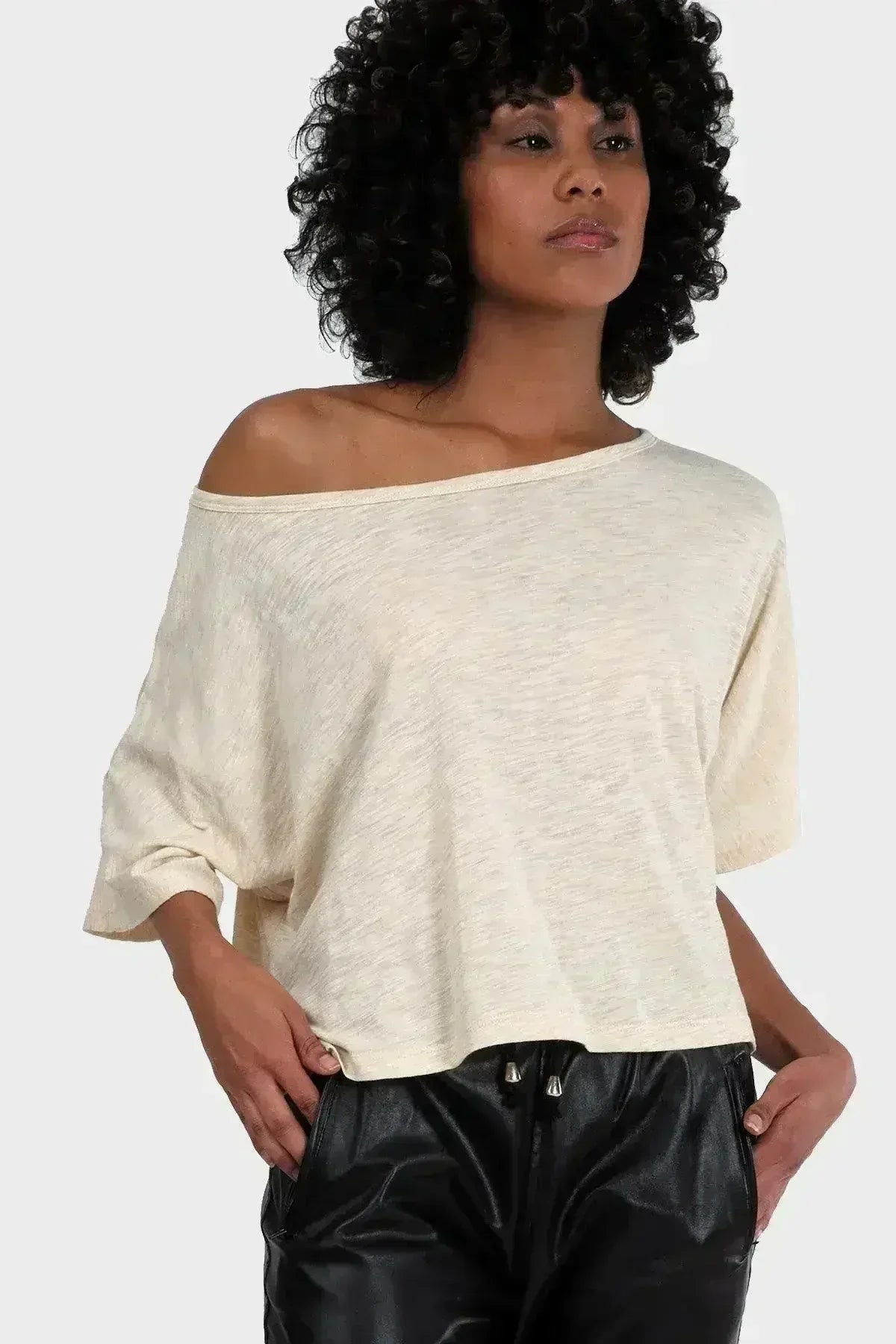 Organic Cotton Crop Top | Bamboo Rayon Blend | NYC Made - SJB-DIAMOND ELITES