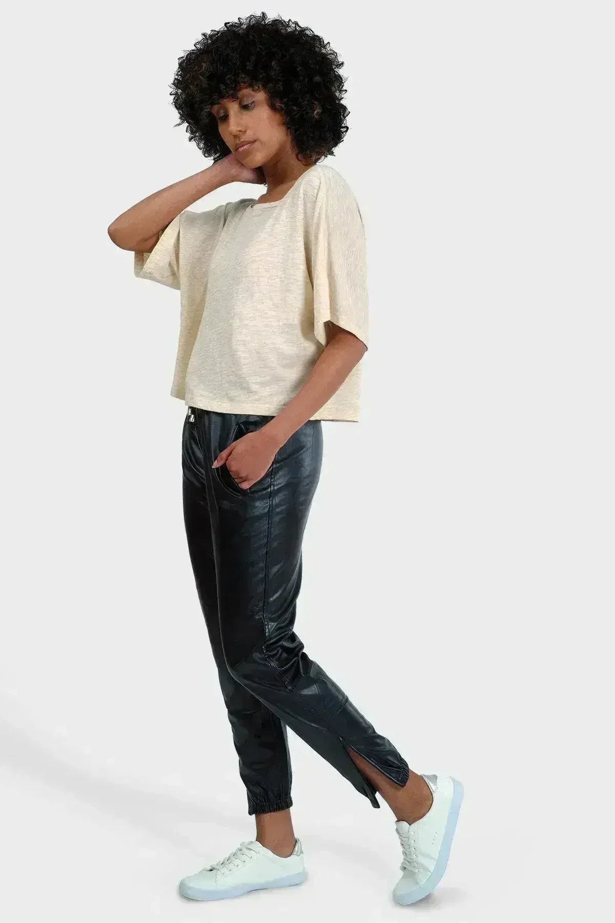 Organic Cotton Crop Top | Bamboo Rayon Blend | NYC Made - SJB-DIAMOND ELITES