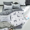 Pure cotton four-piece set cotton bed linen duvet cover single Pi-Mart