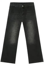 Mid Rise Jeans with Pockets