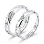 Moissanite Engagement Couple Couple Rings
