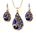 Pendant necklace earring set Pi-Mart