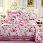 Pure cotton jacquard four-piece bedding Pi-Mart