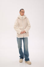 ⇆ Reversible Hooded Wool Blend Jacket - SJB-DIAMOND ELITES