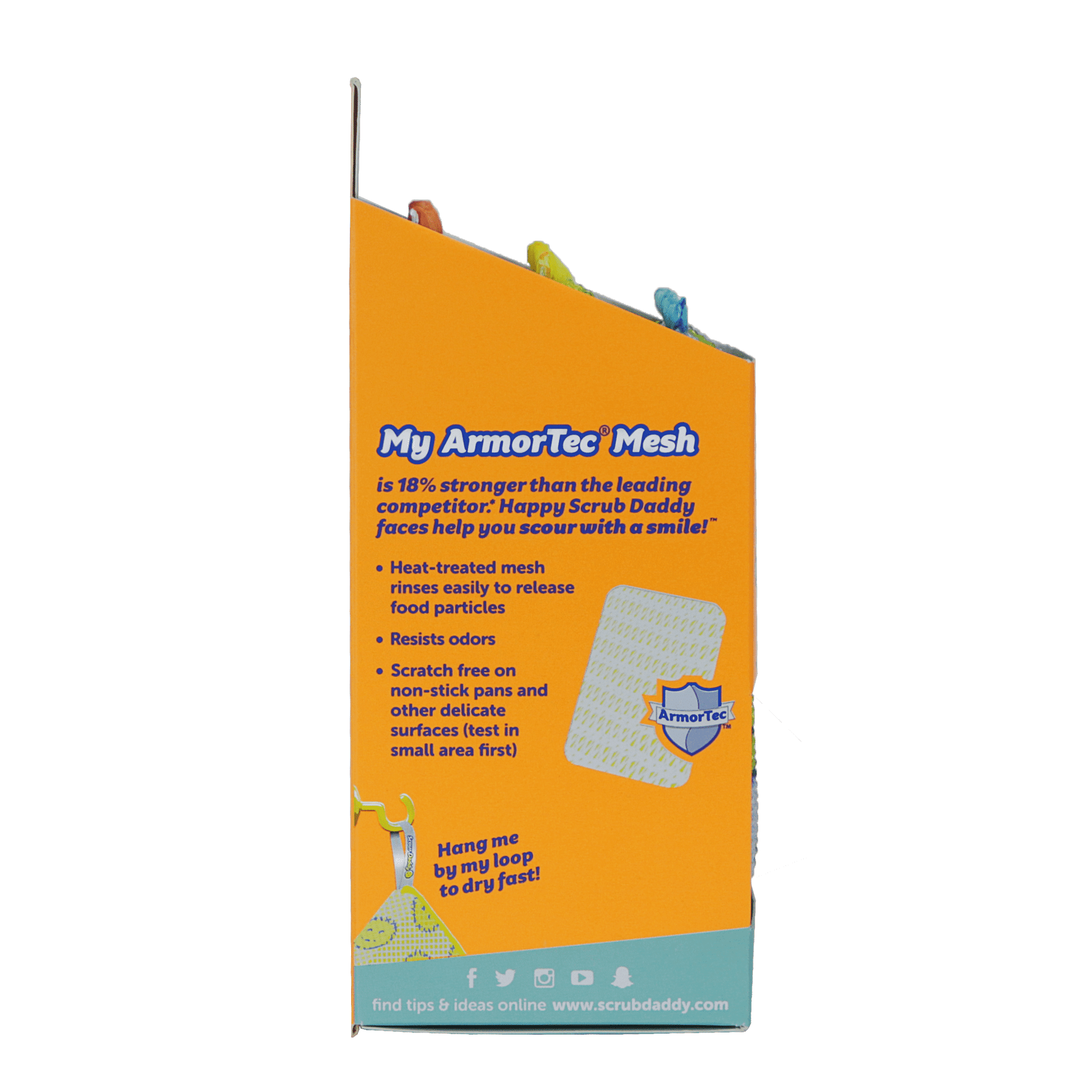 Scrub Daddy Scour Daddy Heavy Duty Scouring Sponge, 3 Pack EasyOptionXY LLC