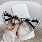 Cat Eye Heart Fashion Sunglasses - SJB-DIAMOND ELITES