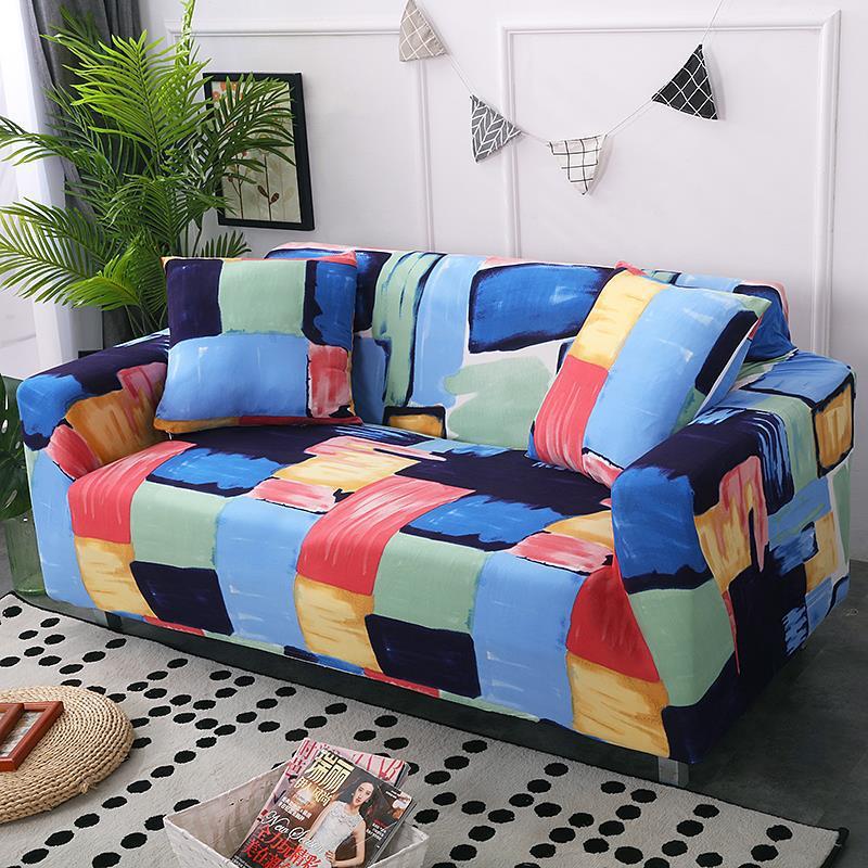Printed sofa cushion sofa cover sofa cover Pi-Mart
