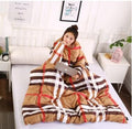 Winter Lazy Quilt with Sleeves Pi-Mart
