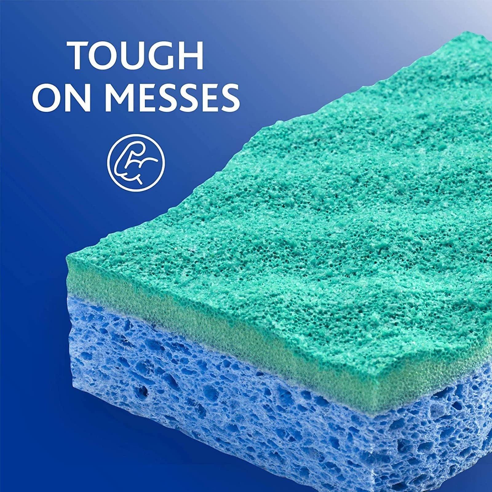 O Cedar Scrunge Sponge, Multi-Use Non-Scratch Sponge, 6 count EasyOptionXY LLC