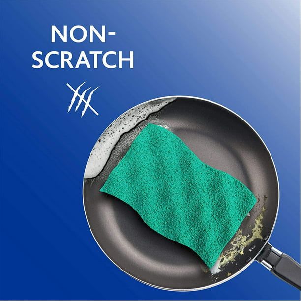 O Cedar Scrunge Sponge, Multi-Use Non-Scratch Sponge, 6 count EasyOptionXY LLC