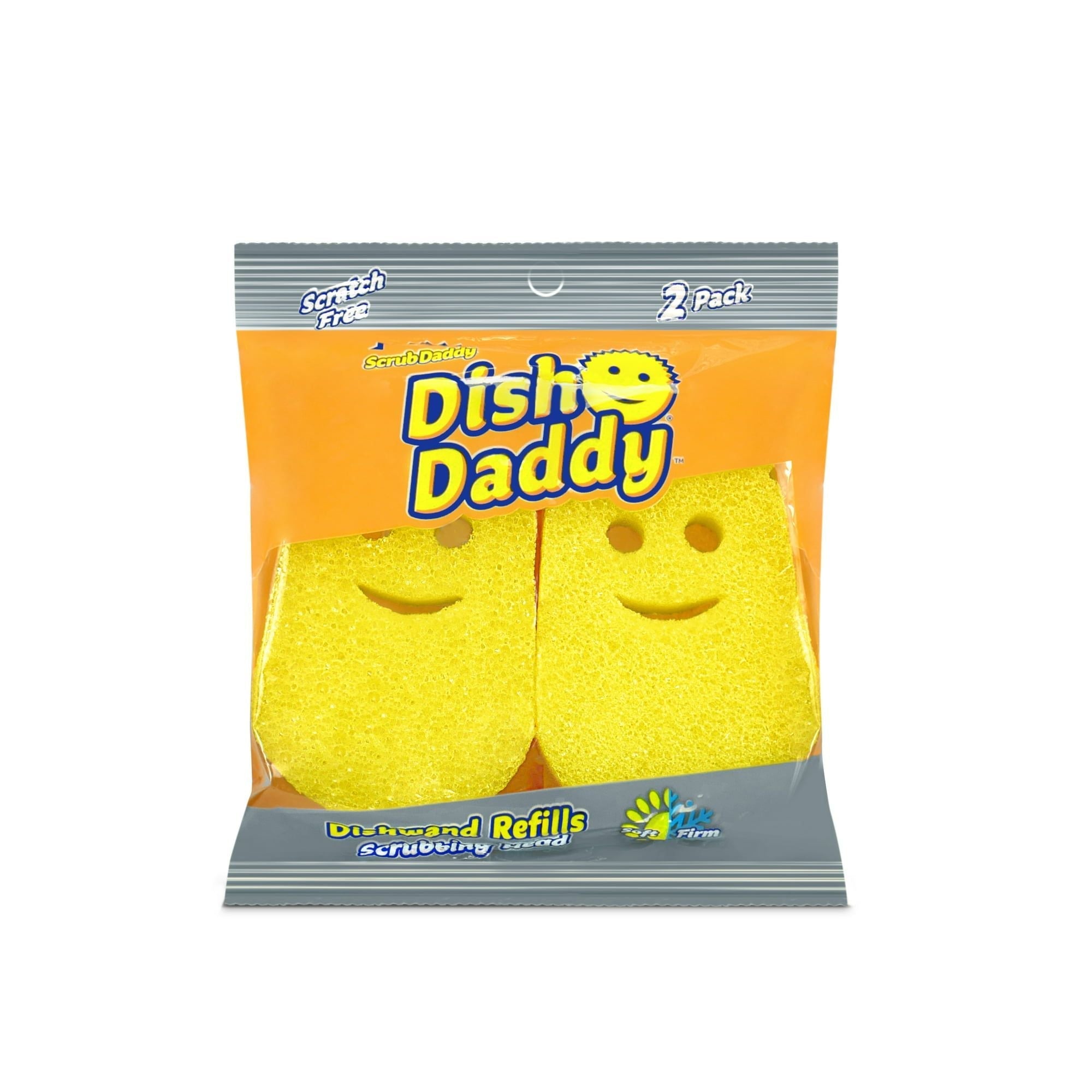 Scrub Daddy Dish Daddy Refill 2 Sponge Pack EasyOptionXY LLC
