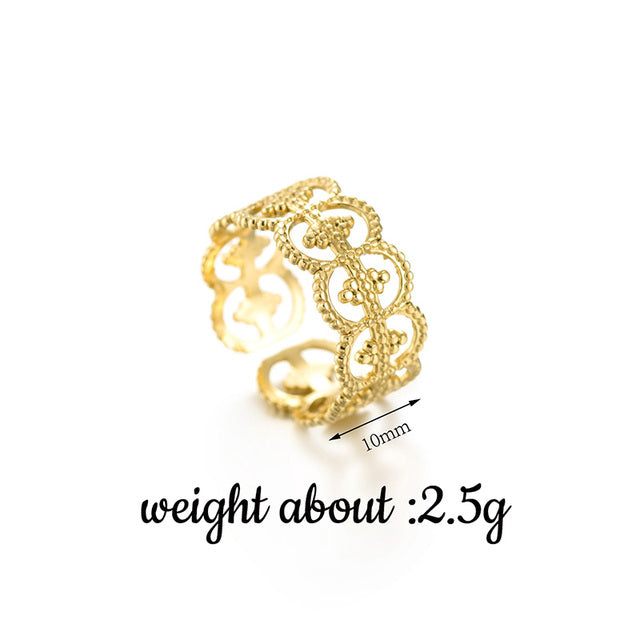 Gold Cocktail Ring - SJB-DIAMOND ELITES