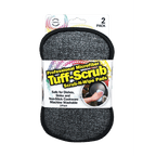 Original Tuff-Scrub Professional Microfiber Scrub 'N' Wipe Cleaning Sponge Pads, 2 Pads EasyOptionXY LLC