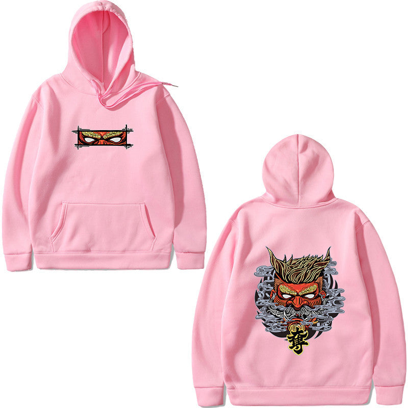 Hooded sweatshirt with pullover print Pi-Mart
