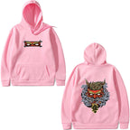 Hooded sweatshirt with pullover print Pi-Mart