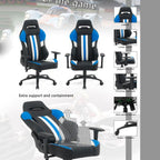 High Back Gaming Chair Racing Office Chair with PU Leather - SJB-DIAMOND ELITES