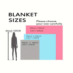 Soft Flannel 1pc Blanket - Gifts For Nurses, Sofa, Bed, Or Outdoor Use Lootquake LLC