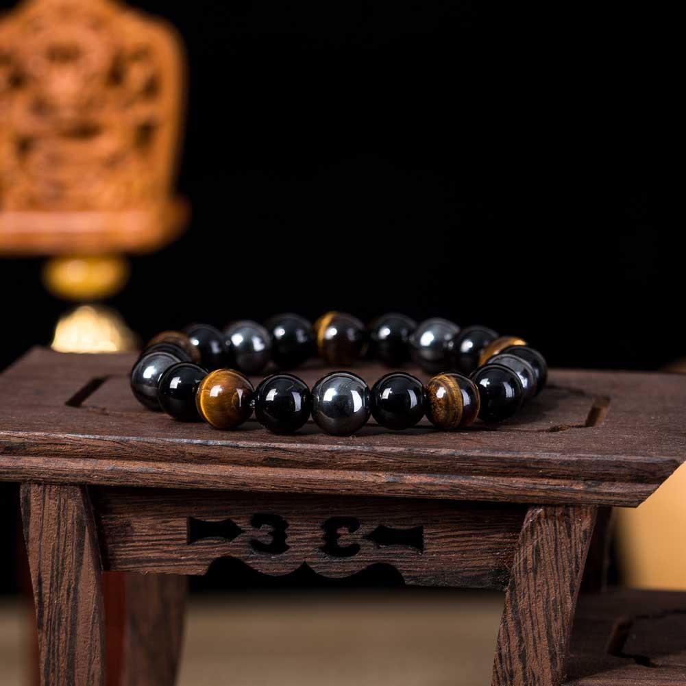 Legendary Tiger Eye Bracelet Powerful Confidence Natural Stone Bracelet Chakra - SJB-DIAMOND ELITES